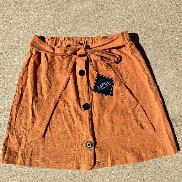 NWT ZAFUL tie skirt - Picture 1 of 4